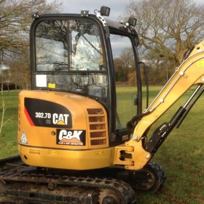 Tracked digger for hire